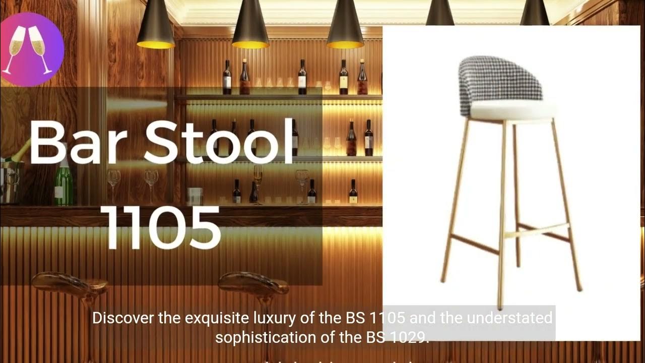 Top 10 Bar Stools and Cafe Chairs by Lakshmis Home Style YouTube