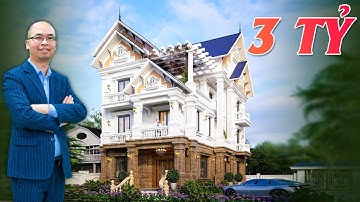 Mẫu Biệt Thự 3 Tầng Tân Cổ Điển Đẹp Trị Giá 3 Tỷ Tạo Trend Tại Huyện Thiệu Hóa Tỉnh Thanh Hóa
