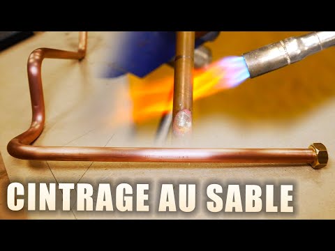 ✅ PLOMBERIE : CINTRAGE CUIVRE...AU SABLE ! - TUTO - LJVS