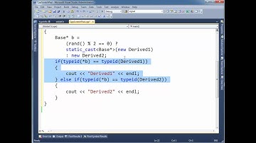 C++ dynamic_cast