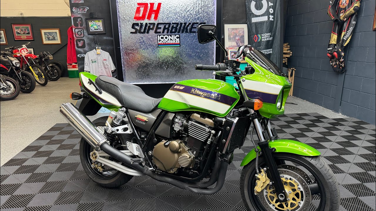 2002 Kawasaki ZRX1200R 1200cc Muscle Bike Modern Retro Eddie