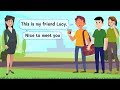 Conversation between three people - Learn English