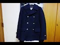 LONDON TRADITION ロンドントラディション イギリス製 ウール ピーコート ネイビー（古着）を買ってみた。