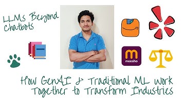 LLMs Beyond Chatbots: How GenAI & Traditional ML Work Together to Transform Industries #genai #ai