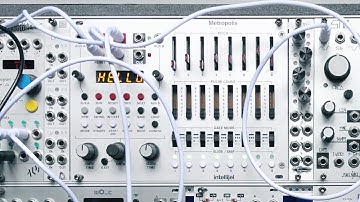 90-Minute First Jam with the Intellijel Metropolis