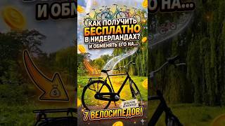 Как получить бесплатный велосипед в Нидерландах и обменять его на 7 великов 🤩 #нидерланды #переезд