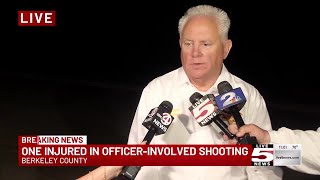 VIDEO: Berkeley County Sheriff's Office gives statement on shooting
