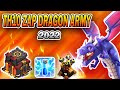 TH10 Zap Dragon Army 2022 | Best Powerful and Easy Attack Strategy | Shahzex | (COC)