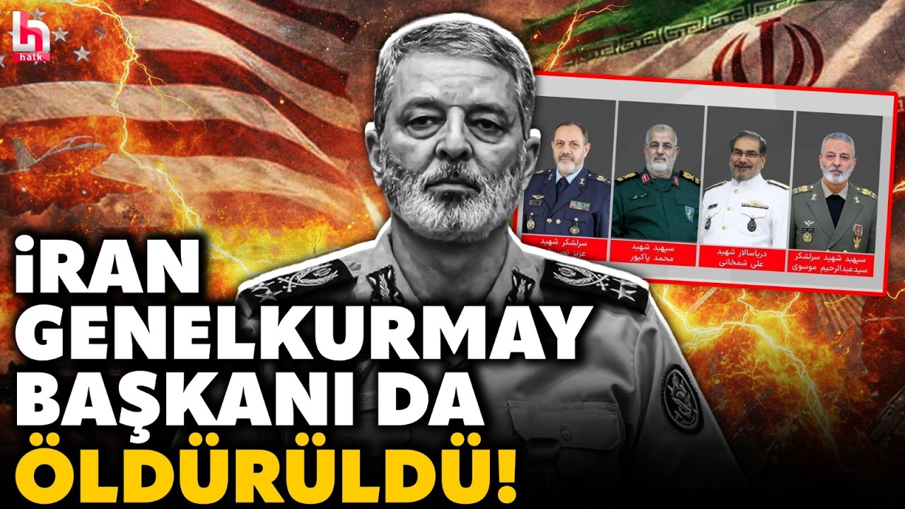 İRAN'IN KOMUTA KADEMESİ RESMEN YOK EDİLDİ! Genelkurmay Başkanı da İsrail saldırısında öldürüldü!