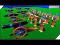 АРМИЯ ДЕРЕВЯННЫХ СОЛДАТИКОВ - Игра Wooden Battles ( 2 серия ) Битва солдатиков