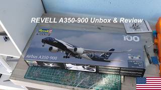 Revell A350-900 in the Lufthansa 100th anniversary livery - UNBOXING and REVIEW