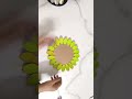 Amazing Flower Wall Decor from Waste Material 😍 | DIY Craft #shorts #diy #craft