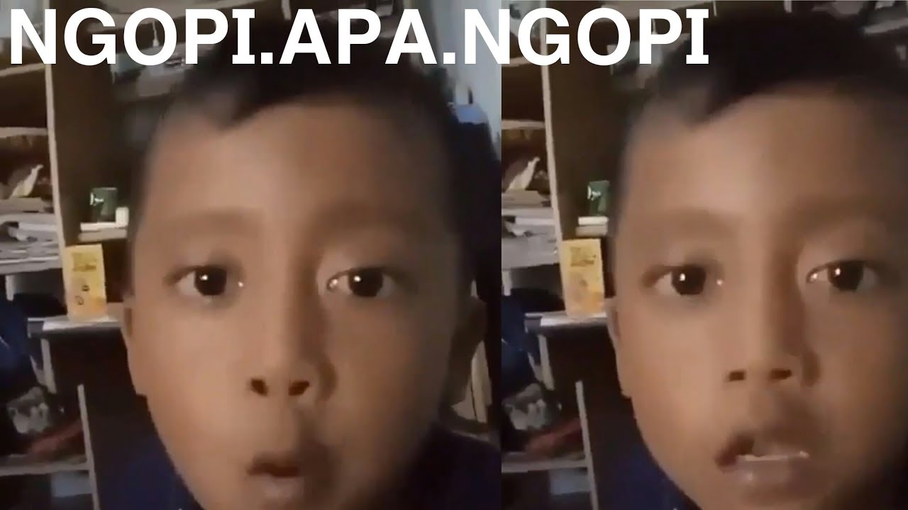 NGOPI APA NGOPI LUCU BANGET VIDEO VIRAL BOCAH INI WAJIB NONTON