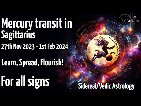 Merkuri tranziti Oxatan | 27 noyabr 2023 - 1 fevral 2024 | Vedik Astrologiya