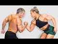 WHO’S STRONGER? | Steroid Dad vs Female Bodybuilder