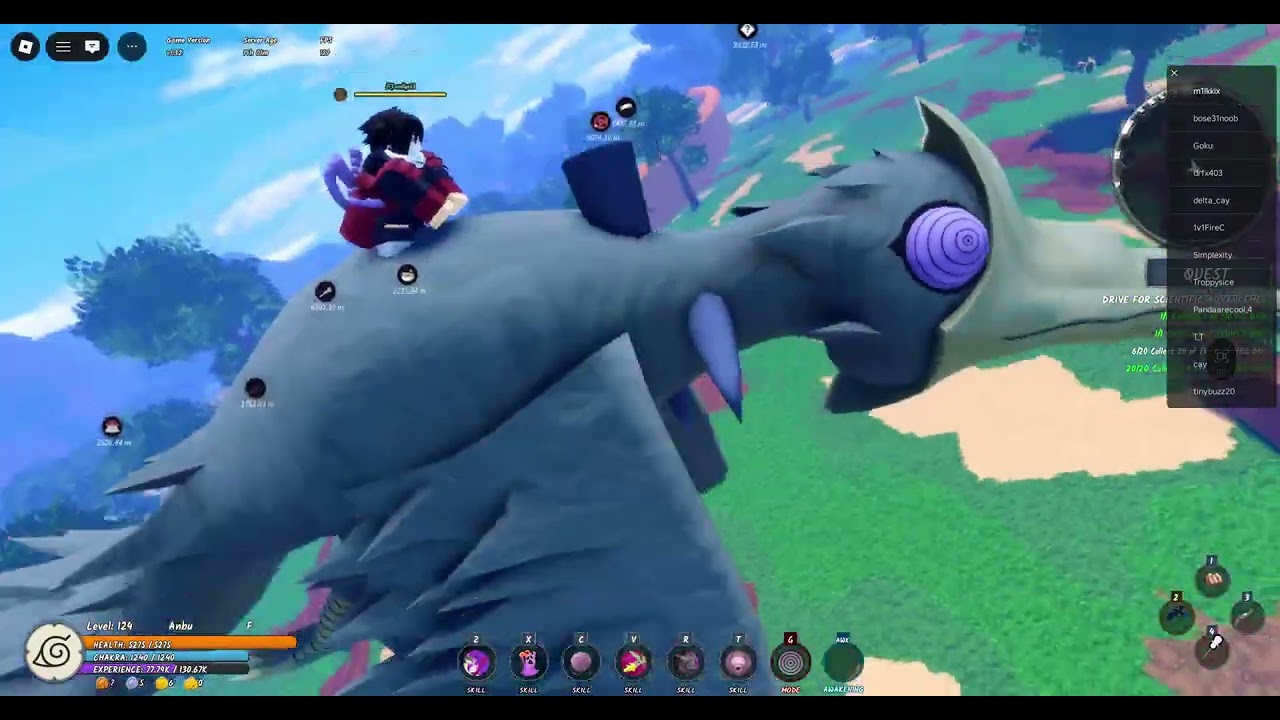 NINJA TIME (TESTING OUT THE RINNEGAN)