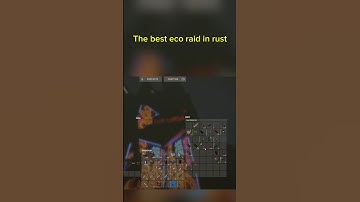 The BEST eco raid in RUST#rust #short #solo #rustソロ #rustconsole #rustgame #rustclips #gaming