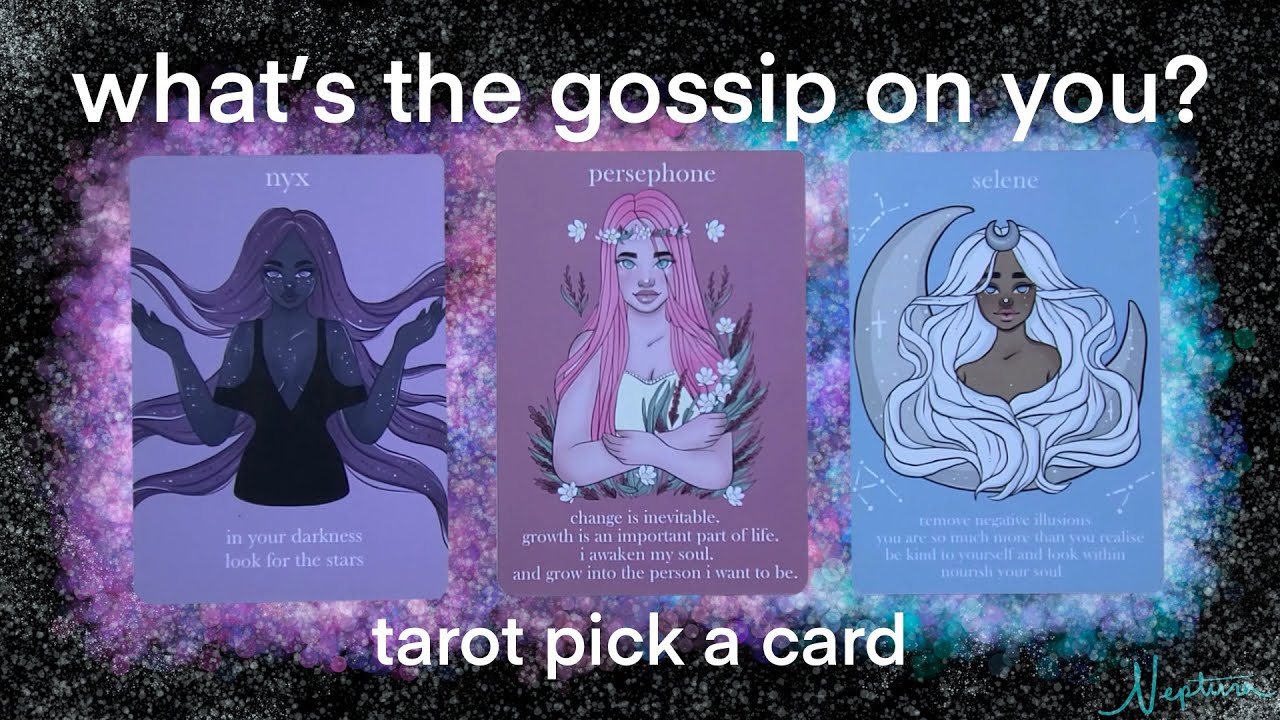 WHAT’S THE GOSSIP ON YOU? 🗣️🙊👂 TAROT PICK A CARD 🧿