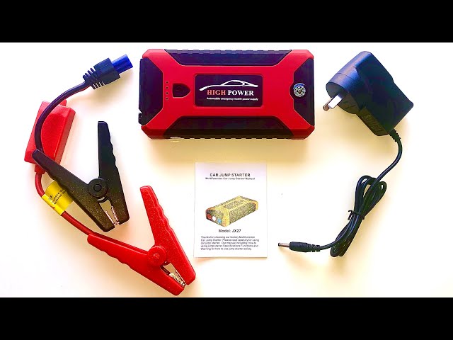 Jump Start Dead Car Battery - HIGH POWER Car Jump Starter - Test & Review 