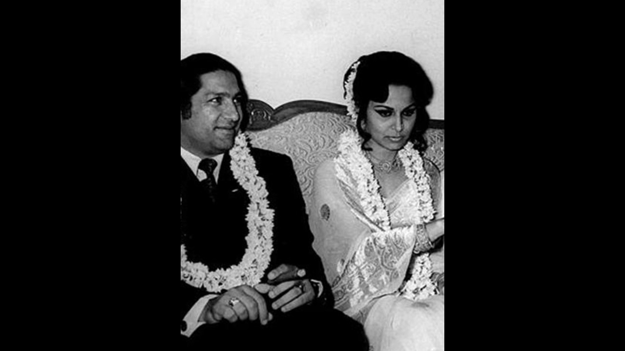 Waheeda Rehman with her husband❤️😘♥️ 