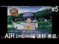 【#PS2】AIR DREAM編 遠野 美凪5枠目(#AIR #Key #緑川光 #杉田智和 #京都アニメーション #らきすた #けいおん)