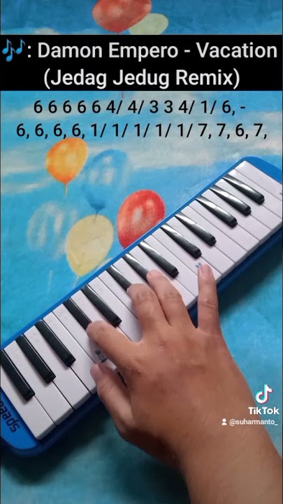 Damon Empero - Vacation (Jedag Jedug Remix)(kover pianika not angka) #shorts #vacation #jedagjedug