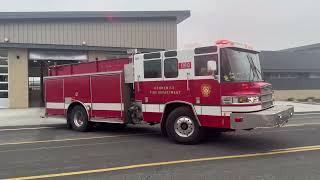 Kennewick Fire Department Engine 1813 Responding