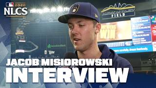 Jacob Misiorowski on the big Game 1 win