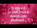 🥰 TE ELIGE A TI 👫 LE COSTÓ TOMAR LA DECISIÓN, PERO FINALMENTE...♥️💫💞