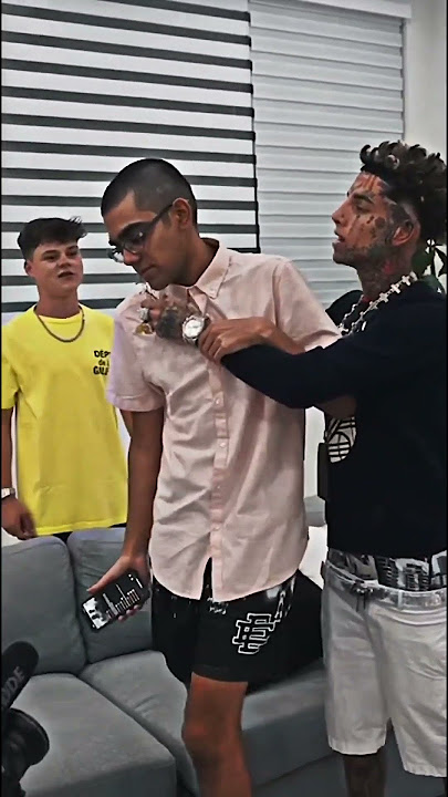 Island boys fighting with neon