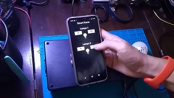making a remote lamp using nodemcu esp 8266 IoT