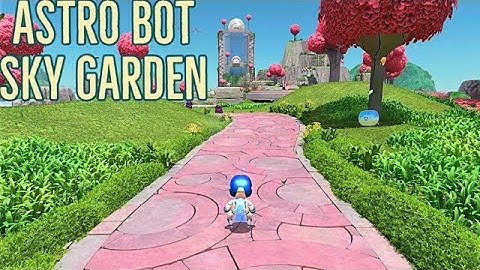 Astro Bot | Intro and Sky Garden Complete Walkthrough (No Commentary)