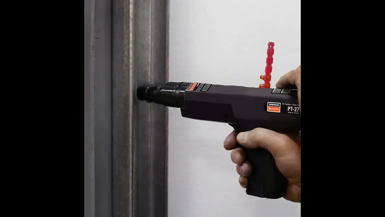💥 PT27 PowderActuated Fastening System YouTube