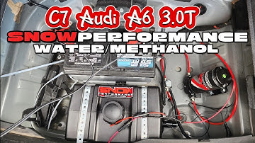 C7 AUDI A6 3.0T SNOWPERFORMANCE WATER/METHANOL STAGE 2.5 TRUNK INSTALL