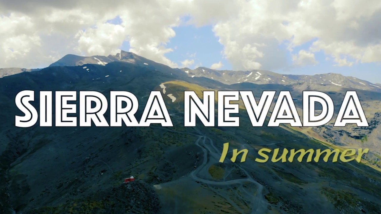 Sierra Nevada in summer drone [HD]