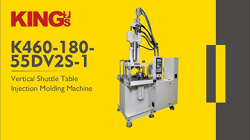 Vertical Double Shuttle Table Injection Moulding Machine | K460 - KING