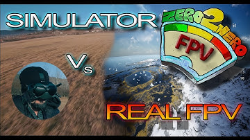 Simulator VS Real FPV |  How similar are they? | LEARN FPV PART2