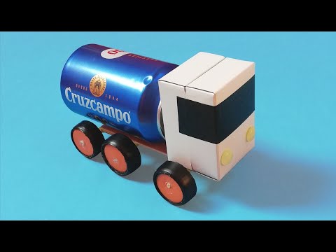 Llanura Mal libertad Como hacer un CAMION con materiales de reciclaje - YouTube