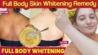 Full Body Whitening Remedy Two Step Cream+Drink Daily Use Result 100%