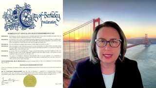 HOLOCAUST REMEMBRANCE DAY May 5, 2024, YOM HASHOAH 2024. City of Berkeley, California, U.S.A