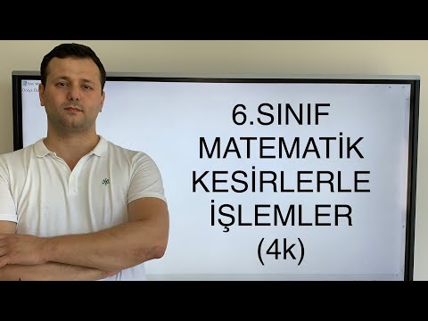 KESİRLER 6.SINIF | KONU ANLATIMI #kadirhoca #matematik