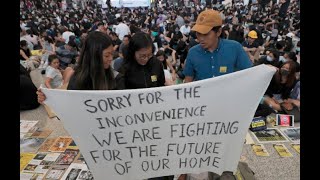 Hong kong protesters rally at the international airport to call for
democratic reforms and better governance. read more:
https://wapo.st/2znpi88. subscribe washington post on : ...