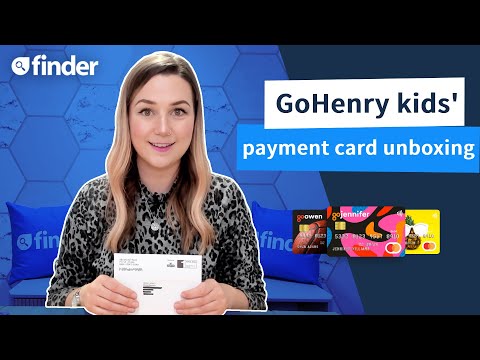 Unboxing: GoHenry kids' payment card