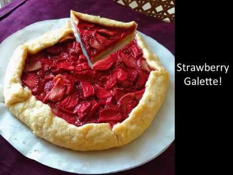 strawberry-galette