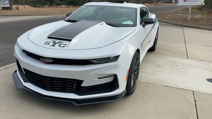 2021 1050HP Stage 2 Yenko Camaro in White with Blue Azur graphics