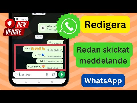 Hur man redigerar WhatsApp-meddelanden 