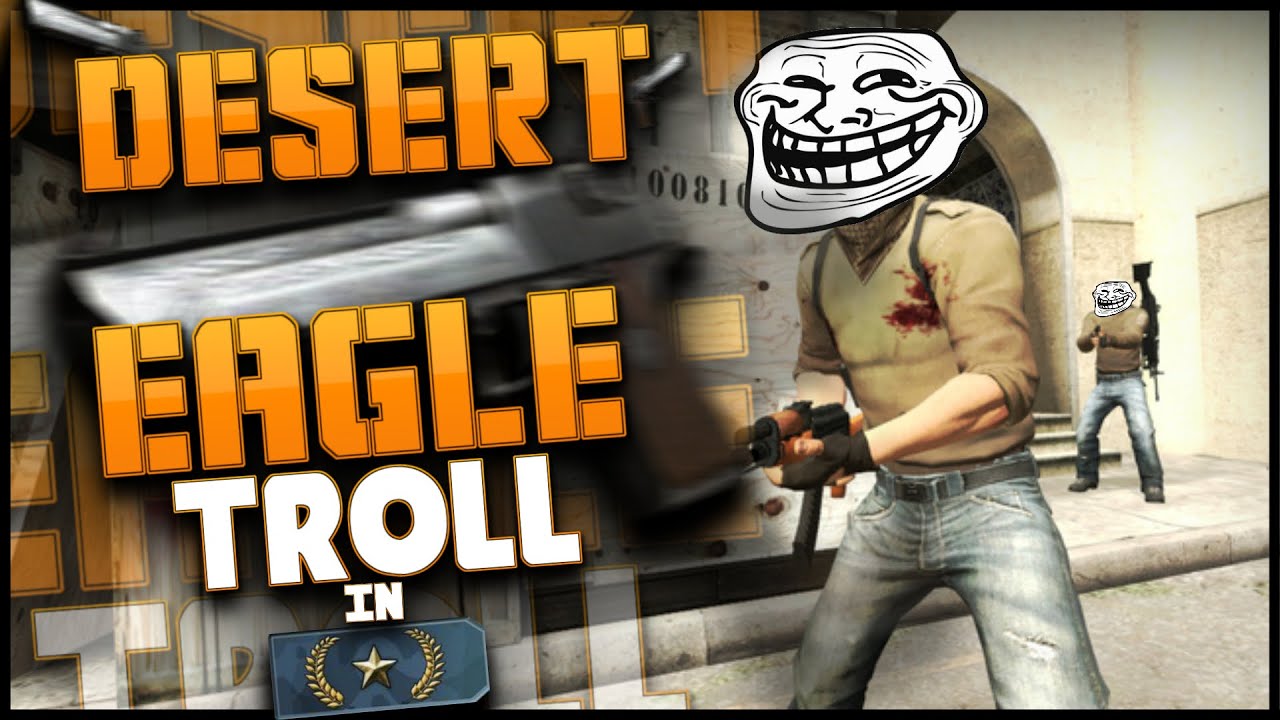 CS:GO - TROLL ITA - Only Desert Eagle VS Nova 1 - #1 - YouTube