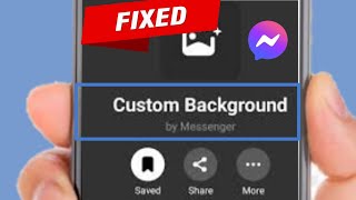 Fix Custom Background Video Call Not Working Problem 2023!! Messenger Custom Background Problem screenshot 5