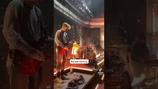 Eric Nams Band Plays stay  The Kid Laroi During Sound Check rjhoff On Guitar