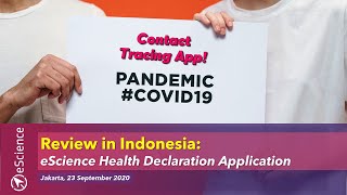 Review In Indonesia Escience Contact Tracing App